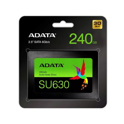 SSD Disco de Estado Solido Adata SU630 SATAIII, 240GB Mod. ASU630SS-240GQ-R