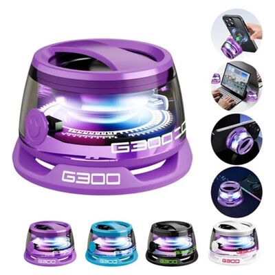 Multifunctional Port&aacute;til Magnetic Bluetooth Speaker G300 Purpura