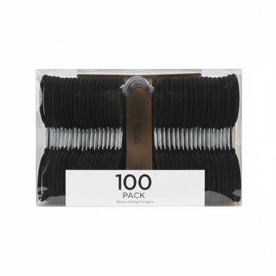 Gancho con forro de terciopelo color negro Silver Master modelo 17250
