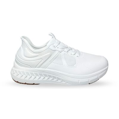 Tenis Blanco UNISEX Disrun 7216 Max Traction para Trabajo, Chef y Servicio