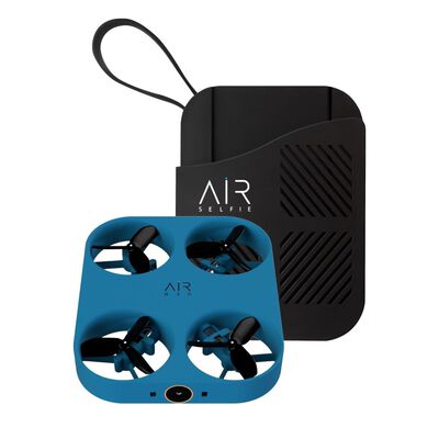Mini Drone Port&aacute;til Airselfie, Drone Con C&aacute;mara 12 MP, Powerbank Integrada