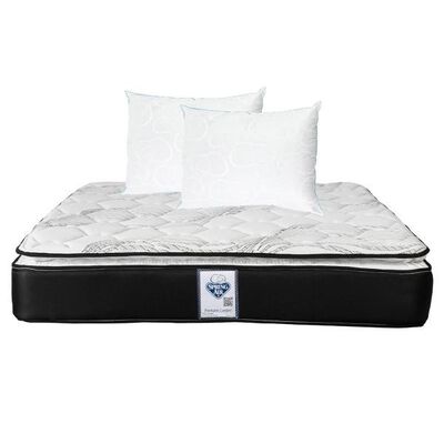 Colch&oacute;n Matrimonial Spring Air Premier +Almohadas osos