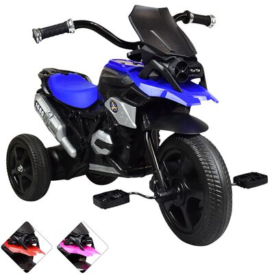 Triciclo para Ni&ntilde;os Dise&ntilde;o de Moto Luz y Sonido 2 a 4 a&ntilde;os - AZUL
