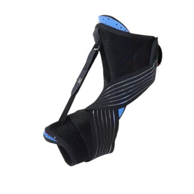 F&eacute;rula Nocturna Para Fascitis Plantar Soporte Pie Ca&iacute;do Color Negro Talla: M