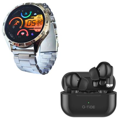 Aud&iacute;fonos G-tide L22 + Smartwatch G-tide Power