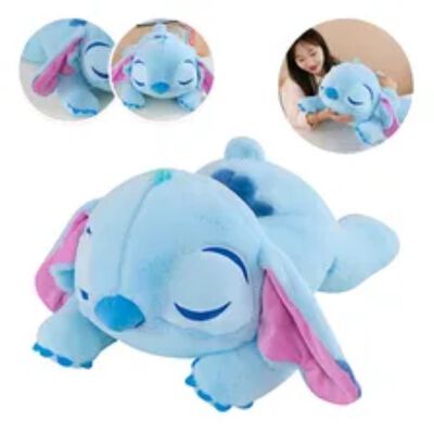 Stitch Peluche Almohada 40cm Azul Rey