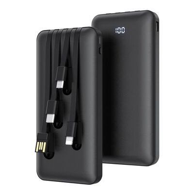 Power Bank Bater&iacute;a Port&aacute;til Carga R&aacute;pida 10000mah Malubero Negro