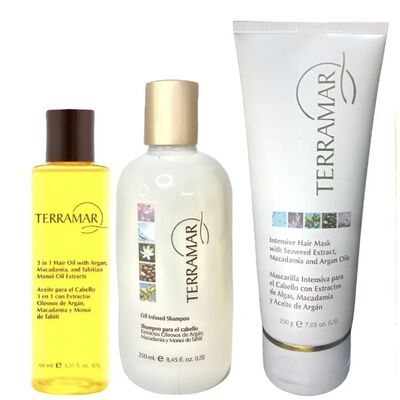 Set Capilar Terramar (&oacute;leo+ M&aacute;scarilla + Shampoo)