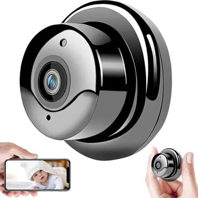 C&aacute;mara Con Visi&oacute;n Nocturna 2mp 1080p Wifi Inal&aacute;mbric NEGRO