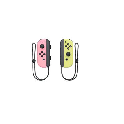 Joy Con Controllers Pastel L Pink R Yellow Nintendo Switch.