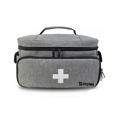 Botiqu&iacute;n Primeros Auxilios M&eacute;dicos Port&aacute;tiles, Gris