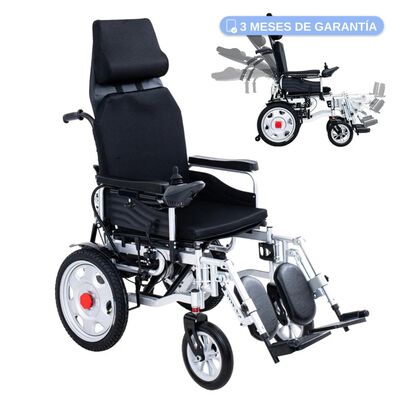 Silla Ruedas Electrica Reclinable Elevapiernas 4 en 1