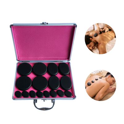 Kit De 16 Piedras Calientes Con Calentador