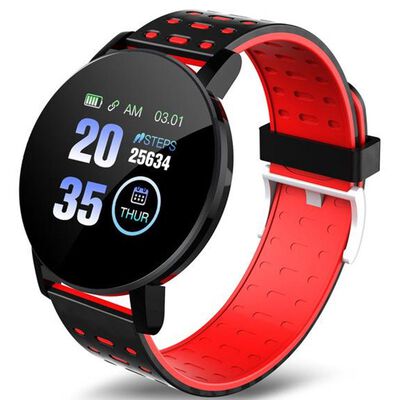 Smartwatch Reloj Inteligente Smartband Mod 119 Plus Deportes y Notificaciones FRALUGIO.