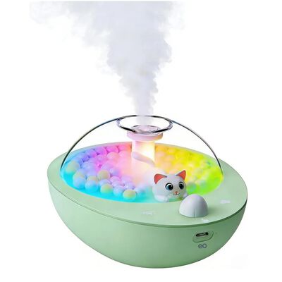 Humidificador De Aire Difusor De Aroma El&eacute;ctrico 220ml Verde Claro