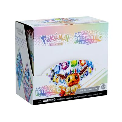 Elite Trainer Box Pok&eacute;mon TCG Prismatic Evolutions 36 sobres