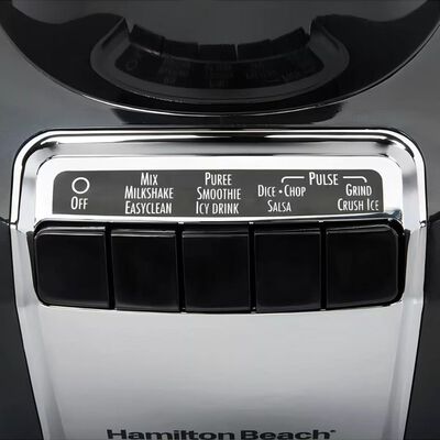 Licuadora Hamilton Beach Wave-Action Vaso de Vidrio 1.4 Litros Negra 53521FG