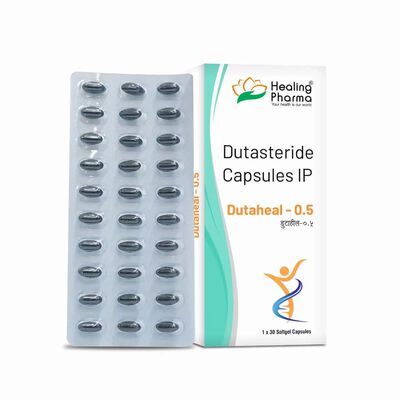Dutaheal-0.5 Dutasterida 0.5mg 30 Capsulas Softgel