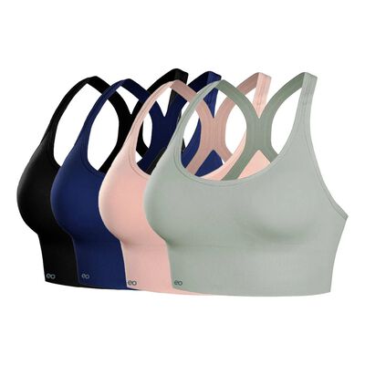 Sujetador Deportivo A Prueba De Golpes Para Mujer 4pcs Talla G
