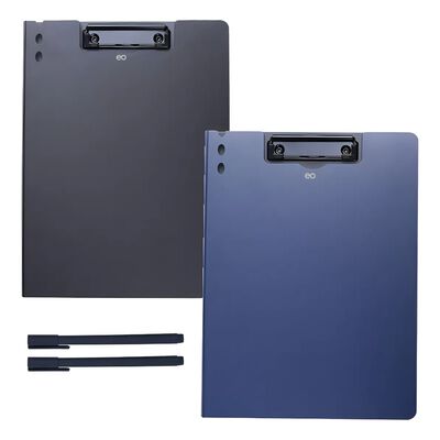 2pcs Carpetas Portapapeles Tabla Folder Carta Organizador Portapapeles