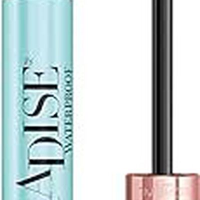 A L'Or&eacute;al Paris Mascara de Pesta&ntilde;as Lash Paradise Negro, A Prueba de Agua para volumen y alargamiento, 8.5ml.