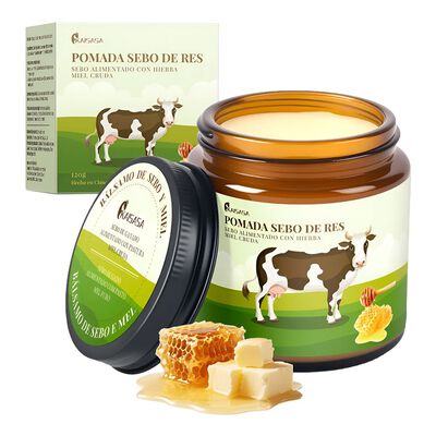 B&aacute;lsamo Sebo De Res Bovino Miel 120g Hidratante Cicatrizante