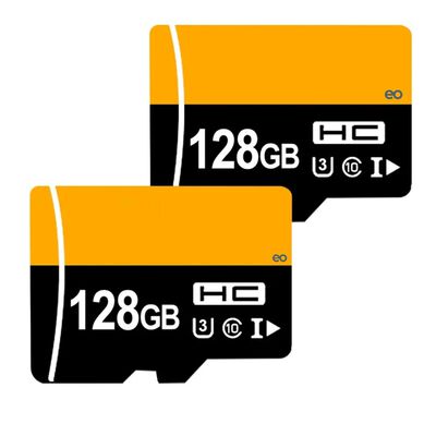 Par Tarjetas 128GB 80MB/s para Video 4K C&aacute;maras