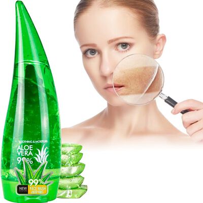 Aloe Vera 99% Gel Sabila Facial Blanqueamiento Cicatriz