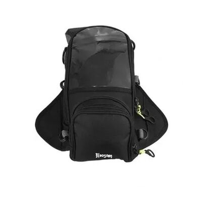 Mochila Bolsa Para Tanque Moto, Negro
