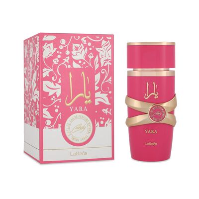 Perfume &Aacute;rabe Lattafa Yara Candy 100ml EDP para Mujer Notas de Caramelo y Frutos Rojos