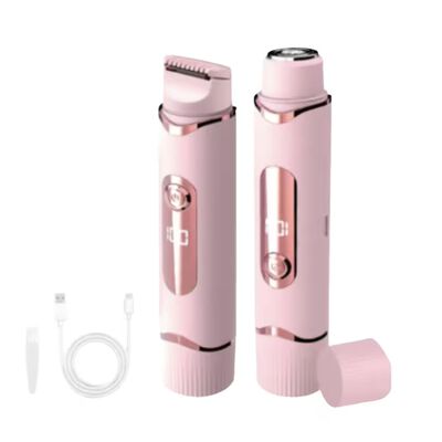 Depiladora Facial 2 en 1 Modelo Rosa