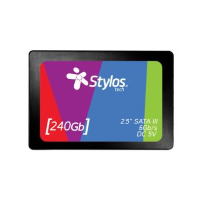 SSD Stylos STMSSD2B, 240GB, 2.5", 460MB/s Escritura, 520MB/s Lectura, SATA III