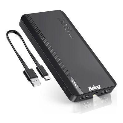 Power Bank Bater&iacute;a Port&aacute;til 10000mah 2.1a Belug Carga Bateria Portatil Con 2 Puertos