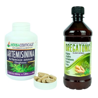 Artemisinina kit Inmunidad Total Defensas Caps jarabe
