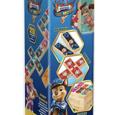 Juego De Mesa Novelty 3 En 1 Paw Patrol The Movie