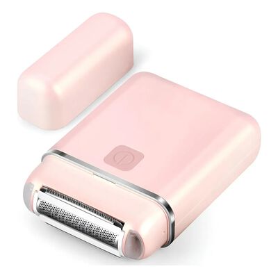 Depiladora El&eacute;ctrica Recargable Mujer Afeitadora Port&aacute;til Rosa