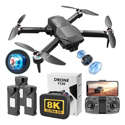 Mini drone ZLL F198 con c&aacute;mara 8K negro 2.4GHz