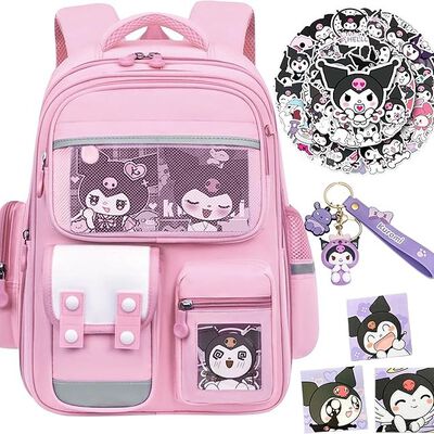 A Mochila para Ni&ntilde;as, Mochila de Dibujos Animados con Capacidad para 3 Cartas
