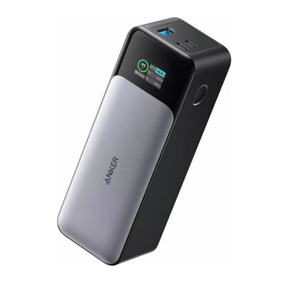 Power Bank Cargador Port&aacute;til Anker de 24000mAh con 140 W con 3 Puertos Color Negro