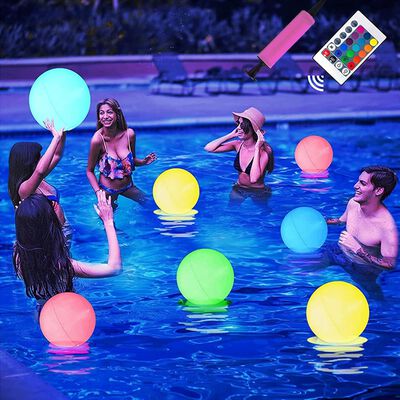 Juguetes de Piscina,Bola de Playa LED