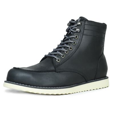 Botas para motociclistas Roen de piel negras con protecciones Atacama