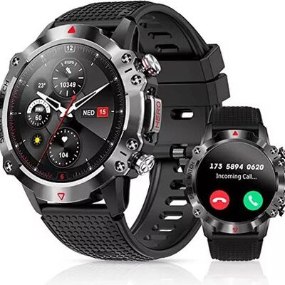 Reloj Inteligente T&aacute;ctico For Hombres (responder/llamar)