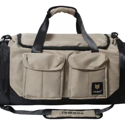 Maleta Deportiva Bolsa Gym Viaje Mochila Moda Fitness caqui