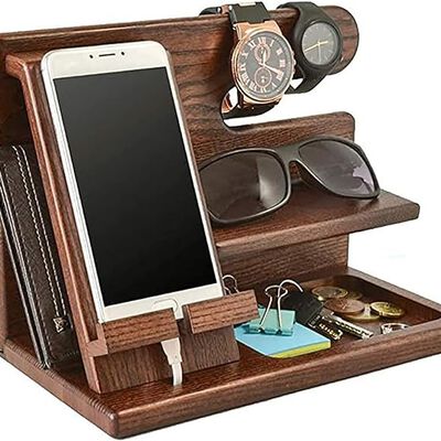 A Meryado Organizador para Celular,Organizador De Sobremesa,Organizador de escritorio,M&uacute;ltiples Espacios para Buro y Escritorio.