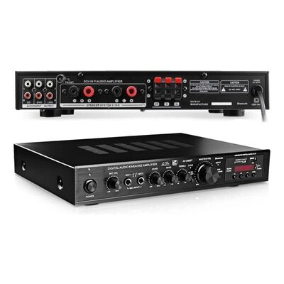 Amplificador De Audio Bluetooth Malubero Av-298bt 5.1 Estereo