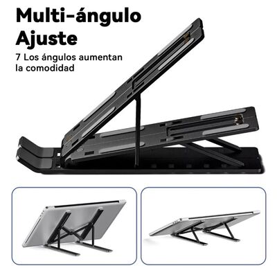Soporte Ajustable para Laptop Port&aacute;til Plegable