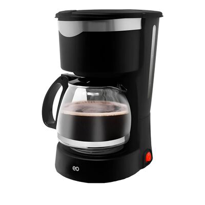 Cafetera El&eacute;ctrica Con Jarra De Cristal Color Negro