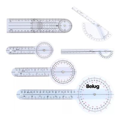 6pcs Kit De Goni&oacute;metros De Fisioterapia Belug Herramientas M&eacute;dicas