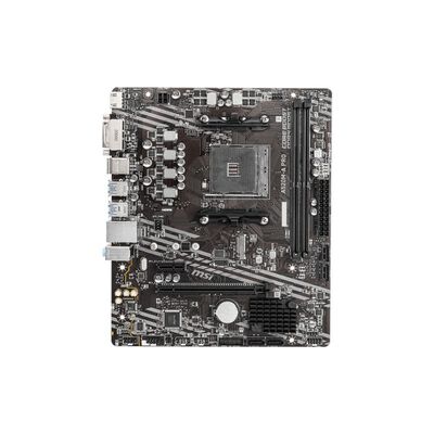 Tarjeta Madre Msi A520m-a Pro Socket Am4 Ddr4 Micro Atx Color Negro