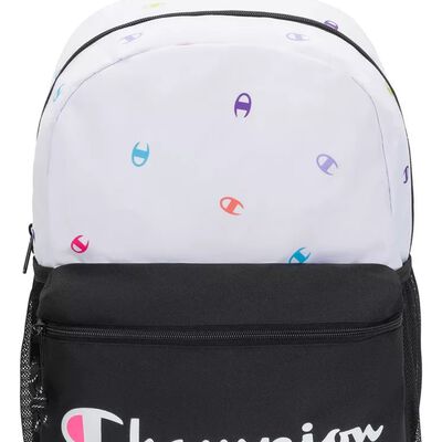 M Mochila Champion Casual Escolar Blanco